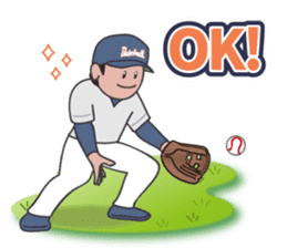 Baseball Stickers 2 "daily use" USA ver. sticker #11599968