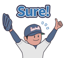 Baseball Stickers 2 "daily use" USA ver. sticker #11599971