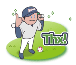 Baseball Stickers 2 "daily use" USA ver. sticker #11599973