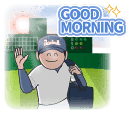 Baseball Stickers 2 "daily use" USA ver. sticker #11599974