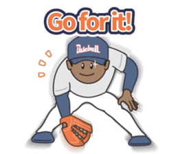 Baseball Stickers 2 "daily use" USA ver. sticker #11599975