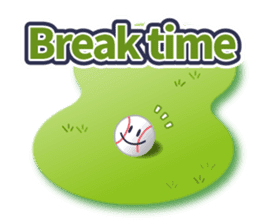 Baseball Stickers 2 "daily use" USA ver. sticker #11599980