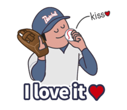 Baseball Stickers 2 "daily use" USA ver. sticker #11599987