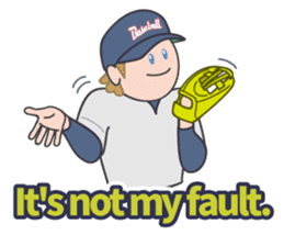 Baseball Stickers 2 "daily use" USA ver. sticker #11599990