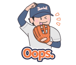 Baseball Stickers 2 "daily use" USA ver. sticker #11599997