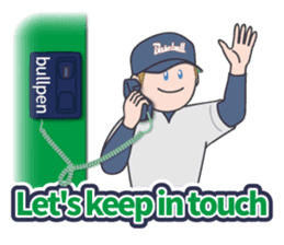 Baseball Stickers 2 "daily use" USA ver. sticker #11600001