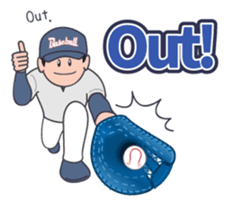 Baseball Stickers 2 "daily use" USA ver. sticker #11600003
