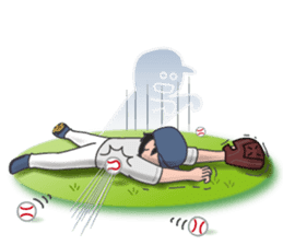 Baseball Stickers 2 "daily use" USA ver. sticker #11600004