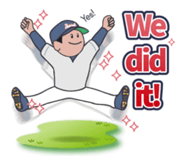 Baseball Stickers 2 "daily use" USA ver. sticker #11600006