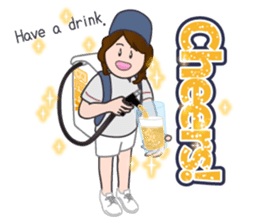 Baseball Stickers 2 "daily use" USA ver. sticker #11600007