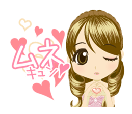 Daily conversation of hostesses sticker #11600050