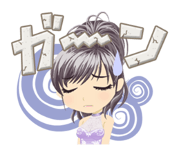 Daily conversation of hostesses sticker #11600060