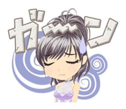 Daily conversation of hostesses sticker #11600060