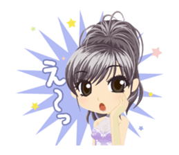 Daily conversation of hostesses sticker #11600061