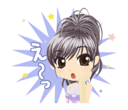 Daily conversation of hostesses sticker #11600061