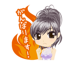 Daily conversation of hostesses sticker #11600063