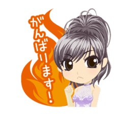 Daily conversation of hostesses sticker #11600063