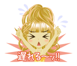 Daily conversation of hostesses sticker #11600066