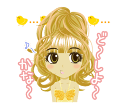 Daily conversation of hostesses sticker #11600068