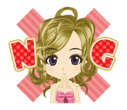 Daily conversation of hostesses sticker #11600082