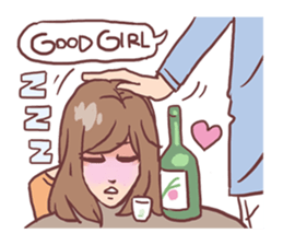 AsB - 122 Soju Friends (Comic Reaction) sticker #11600283