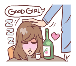 AsB - 122 Soju Friends (Comic Reaction) sticker #11600283