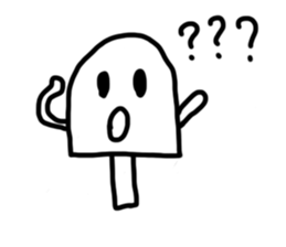 Transparent iced lolly sticker #11600355