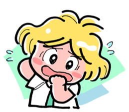 Shy Boy Me sticker #11600531