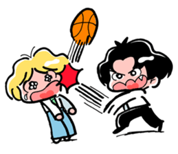 Shy Boy Me sticker #11600552