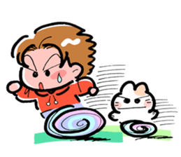 Shy Boy Me sticker #11600566