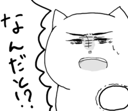 live freely rabbit and cat3. sticker #11601589