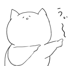 live freely rabbit and cat3. sticker #11601596