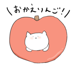 live freely rabbit and cat3. sticker #11601599