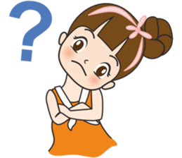 Tukjai office ladies sticker #11602012