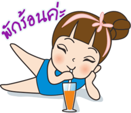 Tukjai office ladies sticker #11602017