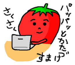 Strawberry ichigo of the hard worker sticker #11602129