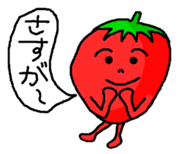 Strawberry ichigo of the hard worker sticker #11602131
