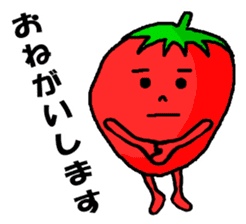 Strawberry ichigo of the hard worker sticker #11602138