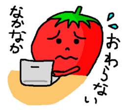 Strawberry ichigo of the hard worker sticker #11602160