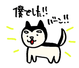 Kuroshiba Ai-chan sticker #11602442