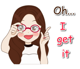 Chloe Sassy Girl sticker #11603188