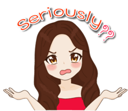 Chloe Sassy Girl sticker #11603189