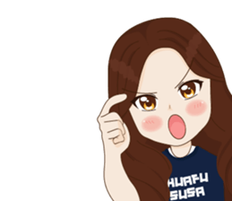 Chloe Sassy Girl sticker #11603193