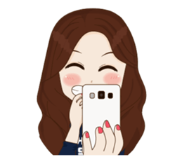 Chloe Sassy Girl sticker #11603204