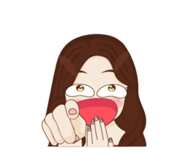 Chloe Sassy Girl sticker #11603205