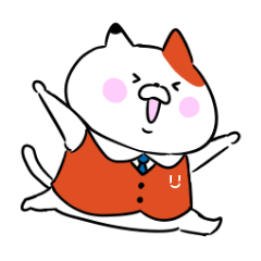 URERU signboard cat Mr. Urekichi