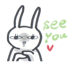 pet peeve rabbit5 sticker #11603687