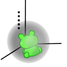 frog family come sticker #11604482