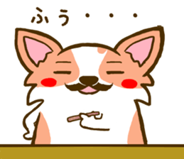 Naughty Corgi 1 sticker #11604601