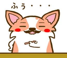 Naughty Corgi 1 sticker #11604601